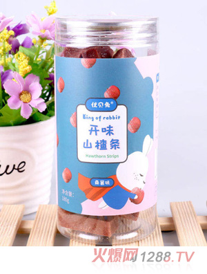優貝兔開味山楂條-桑葚味
