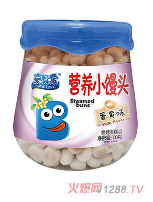 嘉唄噯營養小饅頭 蛋黃味