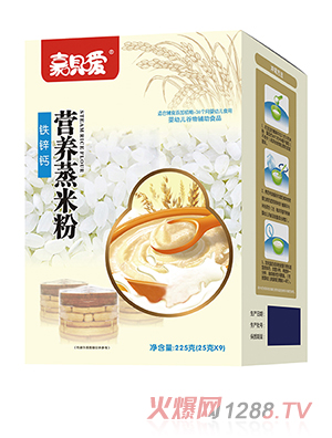 嘉唄噯營養蒸米粉盒裝 鐵鋅鈣