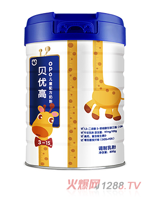 貝優高OPO兒童配方奶粉 800g