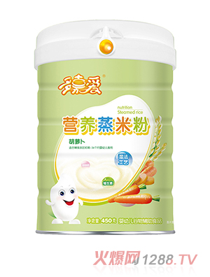 多嘉愛營養蒸米粉聽裝 胡蘿卜