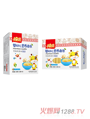多嘉愛營養面條 鈣鐵鋅原味