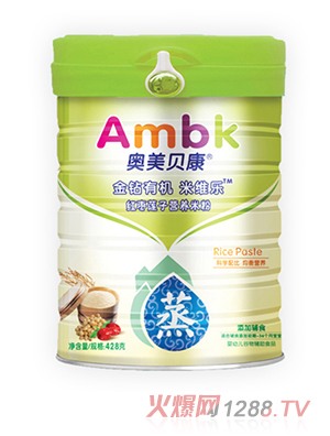 奧美貝康428克紅棗蓮子營養米粉