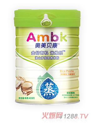 奧美貝康428克淮山多維營養米粉