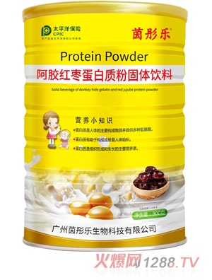 茵彤樂阿膠紅棗蛋白質粉固體飲料