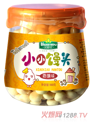 貝熙優香蕉味小小饅頭