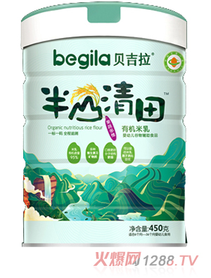 貝吉拉半山清田有機米乳 果蔬多維 聽裝