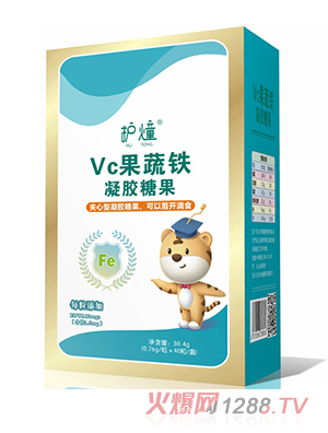 護燑VC果蔬鐵凝膠糖果