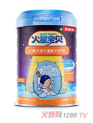 貝因美火星寶貝經典優選兒童配方奶粉