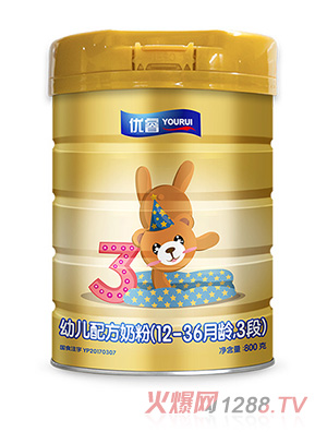 貝因美優睿幼兒配方奶粉