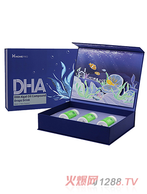 HomePro合普諾DHA藻油復合滴液禮盒（3瓶裝）