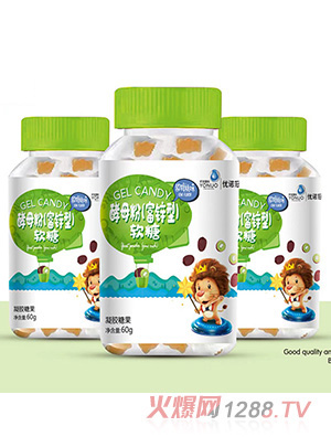 優諾冠酵母粉（富鋅型）軟糖