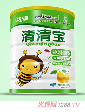 優貝滋冰糖雪梨鈣鐵鋅金銀花菊花晶乳酸菌山楂益生菌清清寶鐵聽