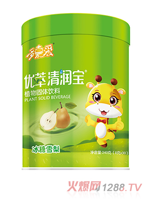多嘉愛優萃清潤寶冰糖雪梨草莓菊花多種口味全國招商代理