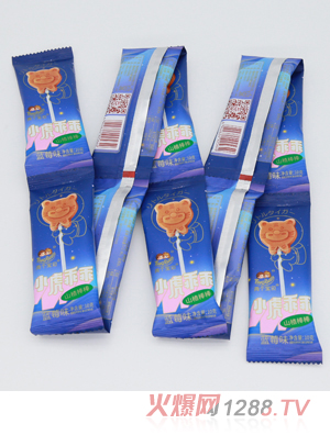 兩個寶貝小虎乖乖山楂棒棒十連包藍莓味10g袋裝小零食