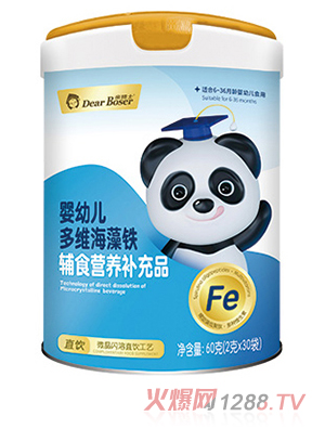 親博士嬰幼兒多維海藻鐵輔食營養補充品60g