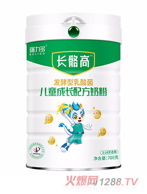 瑞力多長骼高發酵型乳酸菌兒童成長配方奶粉