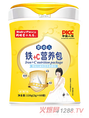 媽咪愛小兒樂®鐵+C營養包