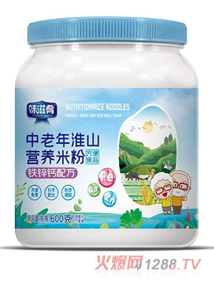 味滋肴中老年淮山營養米粉-鐵鋅鈣配方
